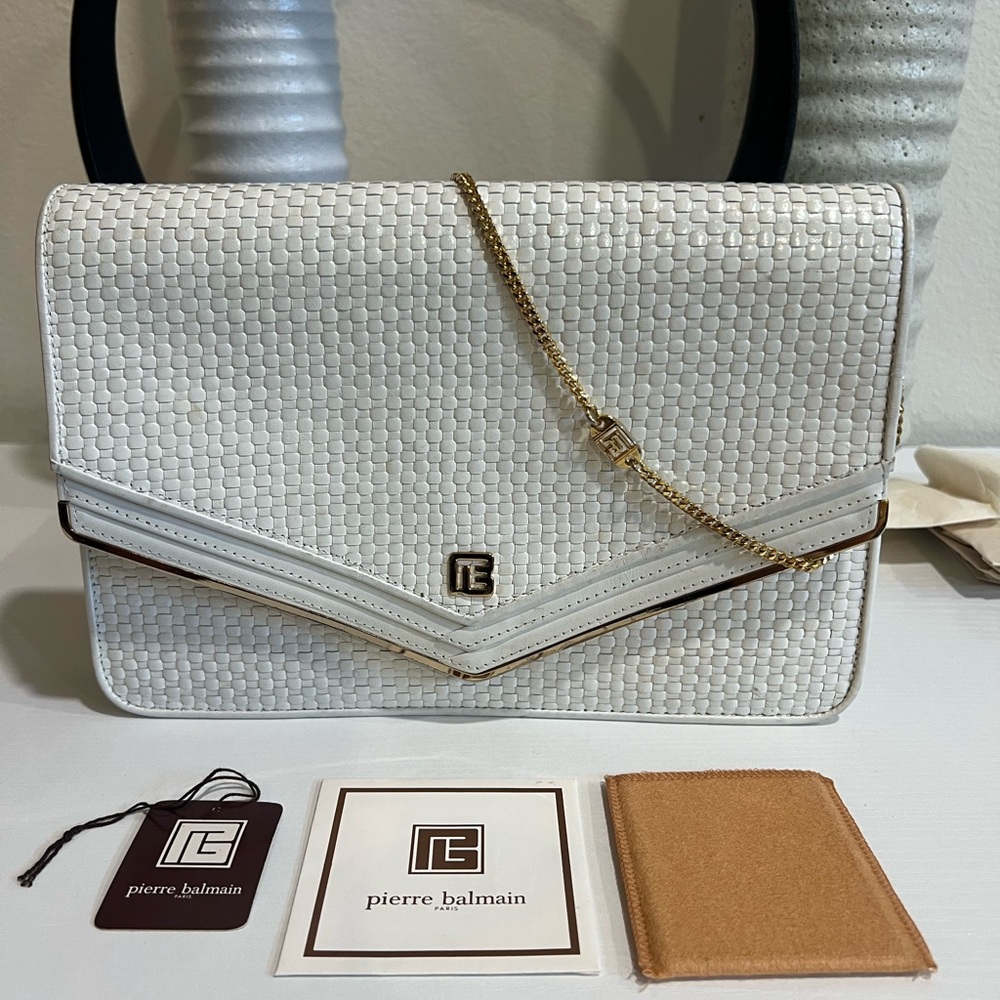 Pierre Balmain Wicker Bag